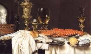 Willem Claesz Heda, Detail of Still Life with a Lobster